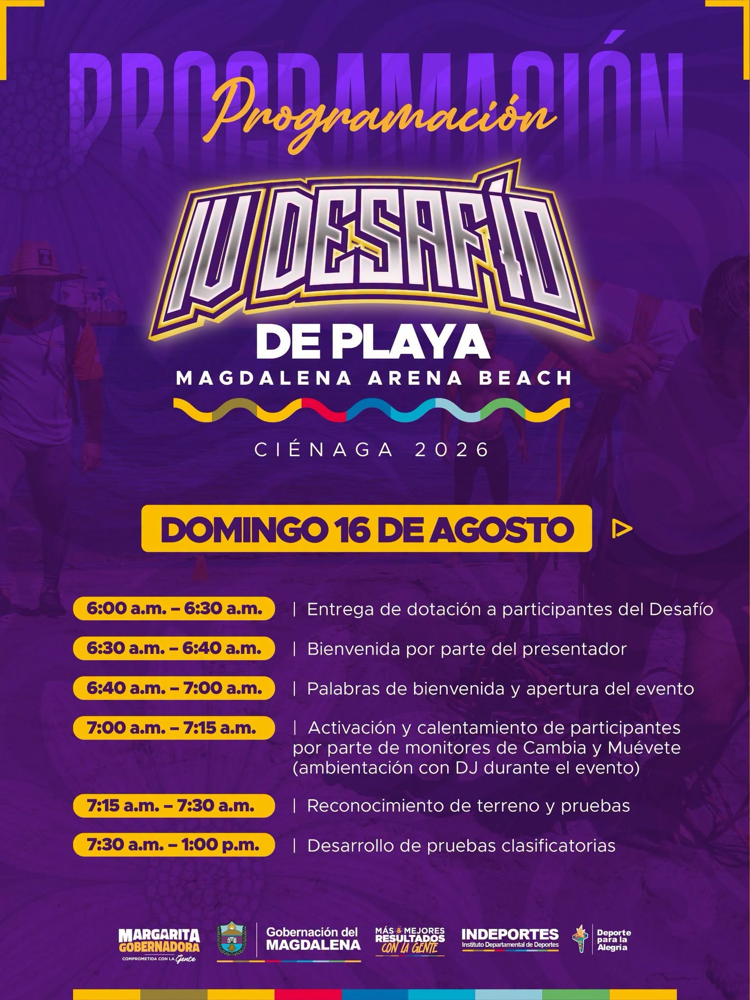 IV Desafio de Playa  2026